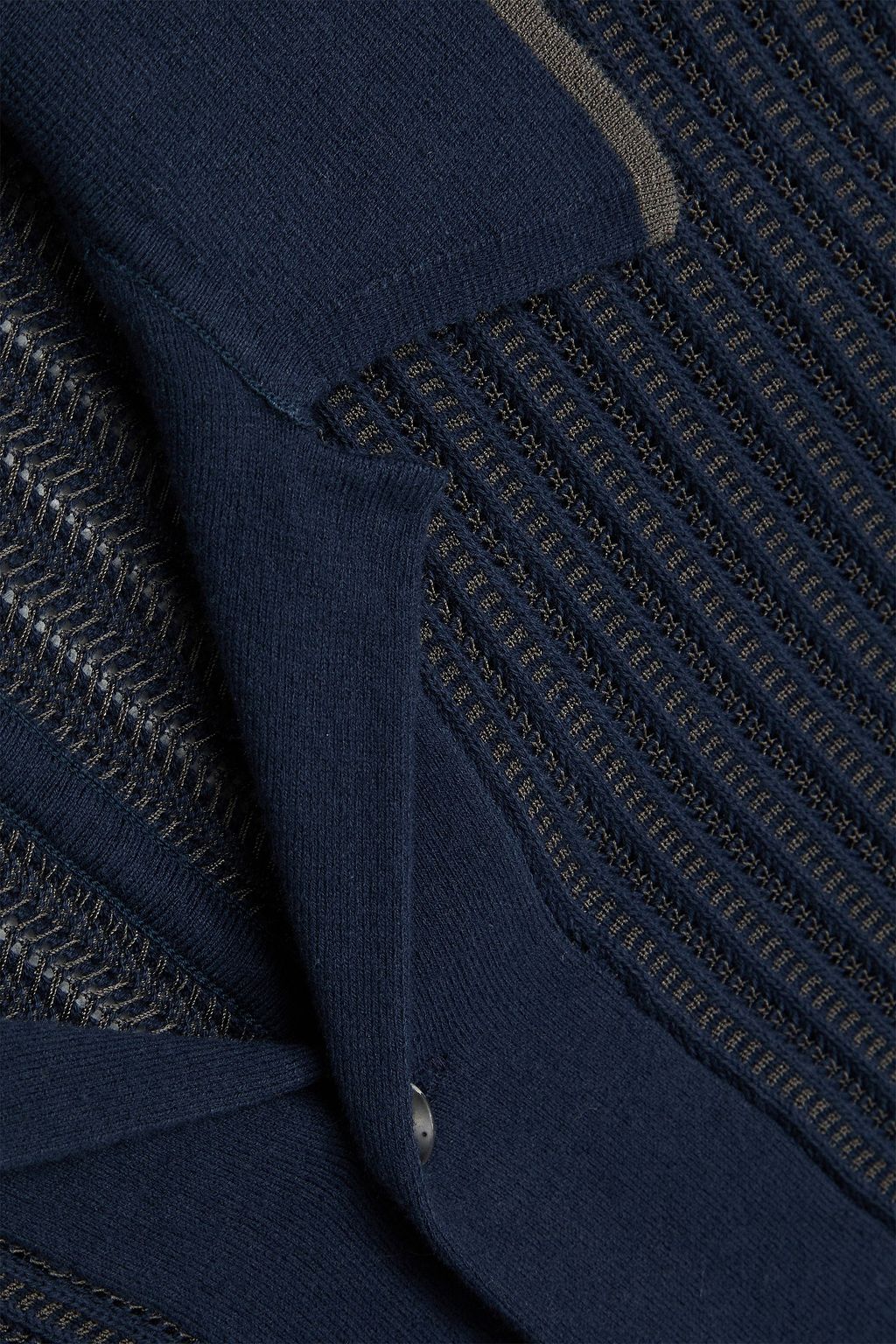 RAG & BONE Harvey jacquard-knit cotton-bend shirt