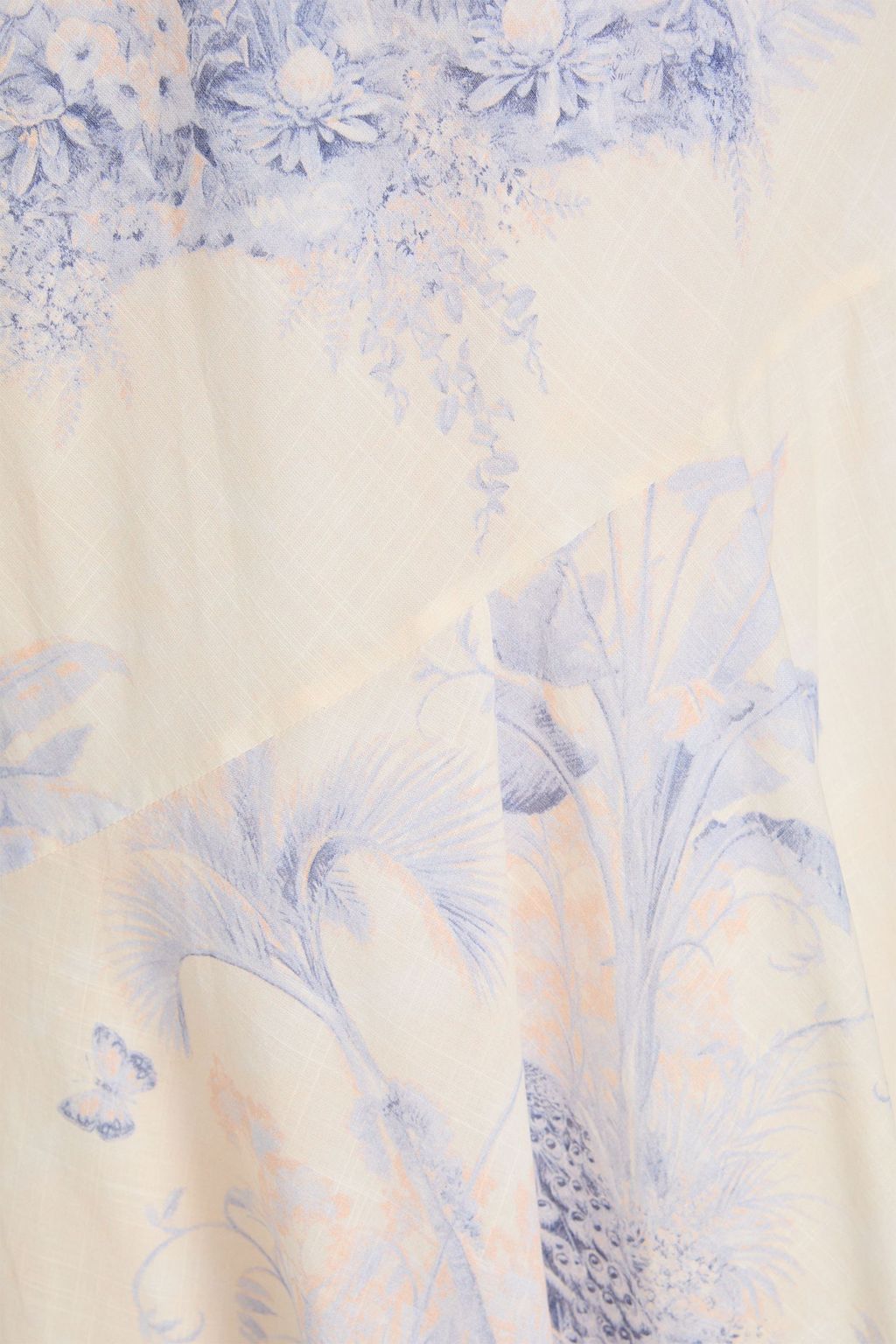 ZIMMERMANN Floral-print cotton midi dress