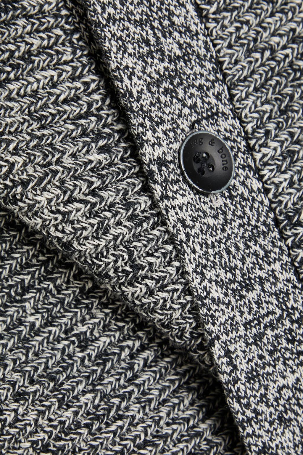 RAG & BONE コットン混 カーディガン 杢糸