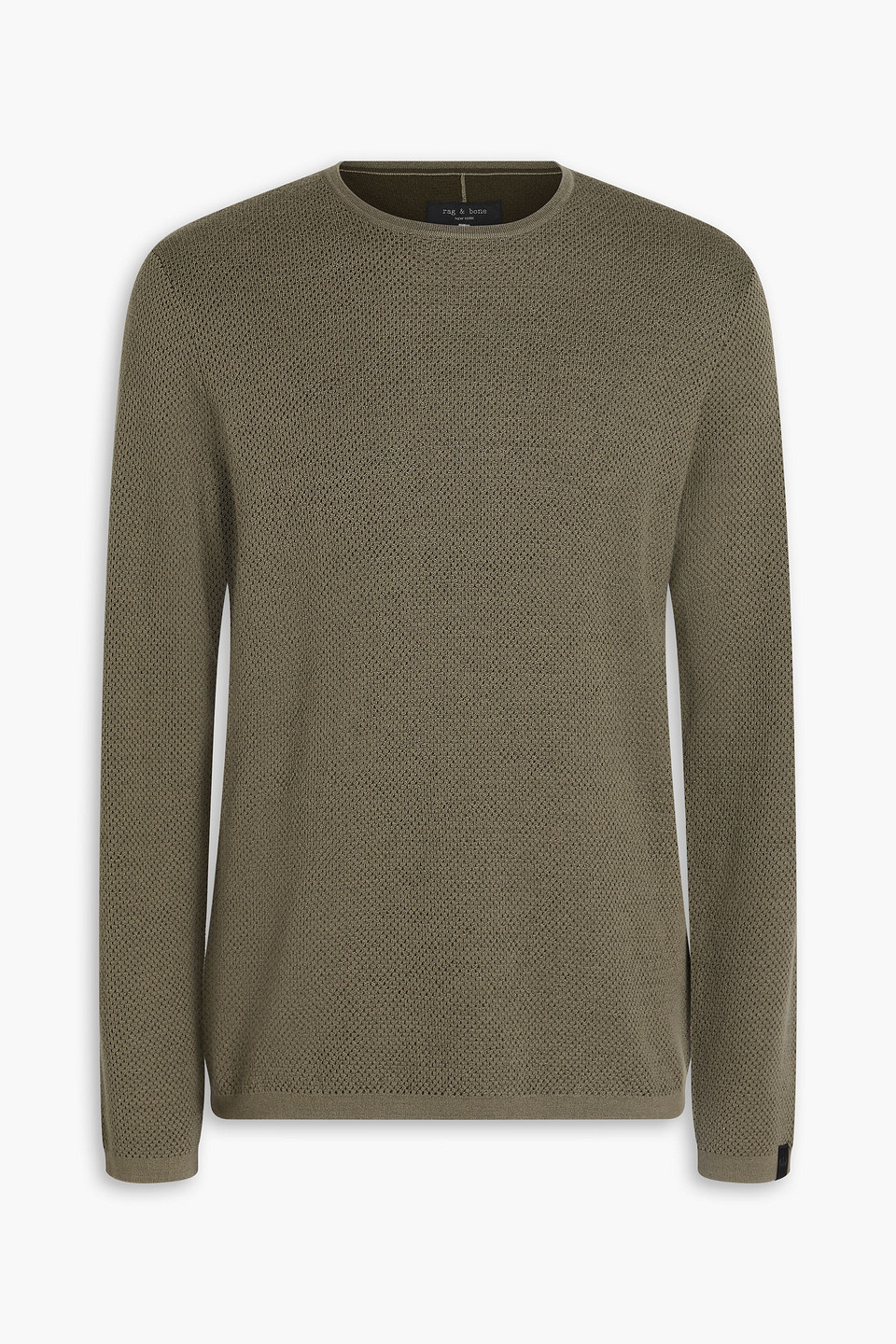 Rag & Bone Bennet Cotton And Wool-blend Sweater