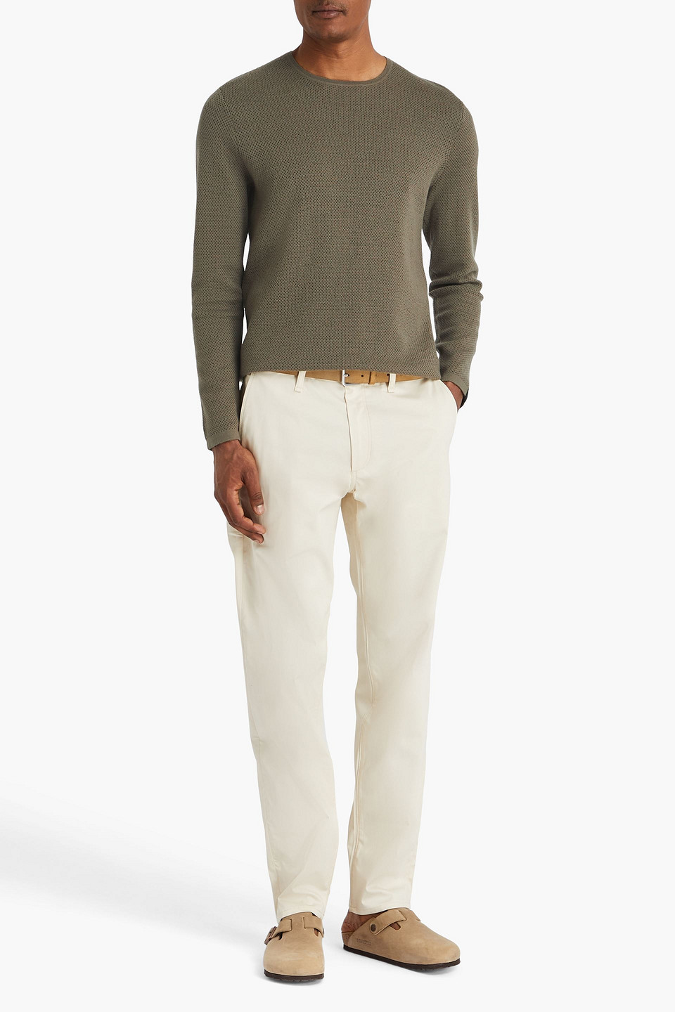 Rag & Bone Bennet Cotton And Wool-blend Sweater