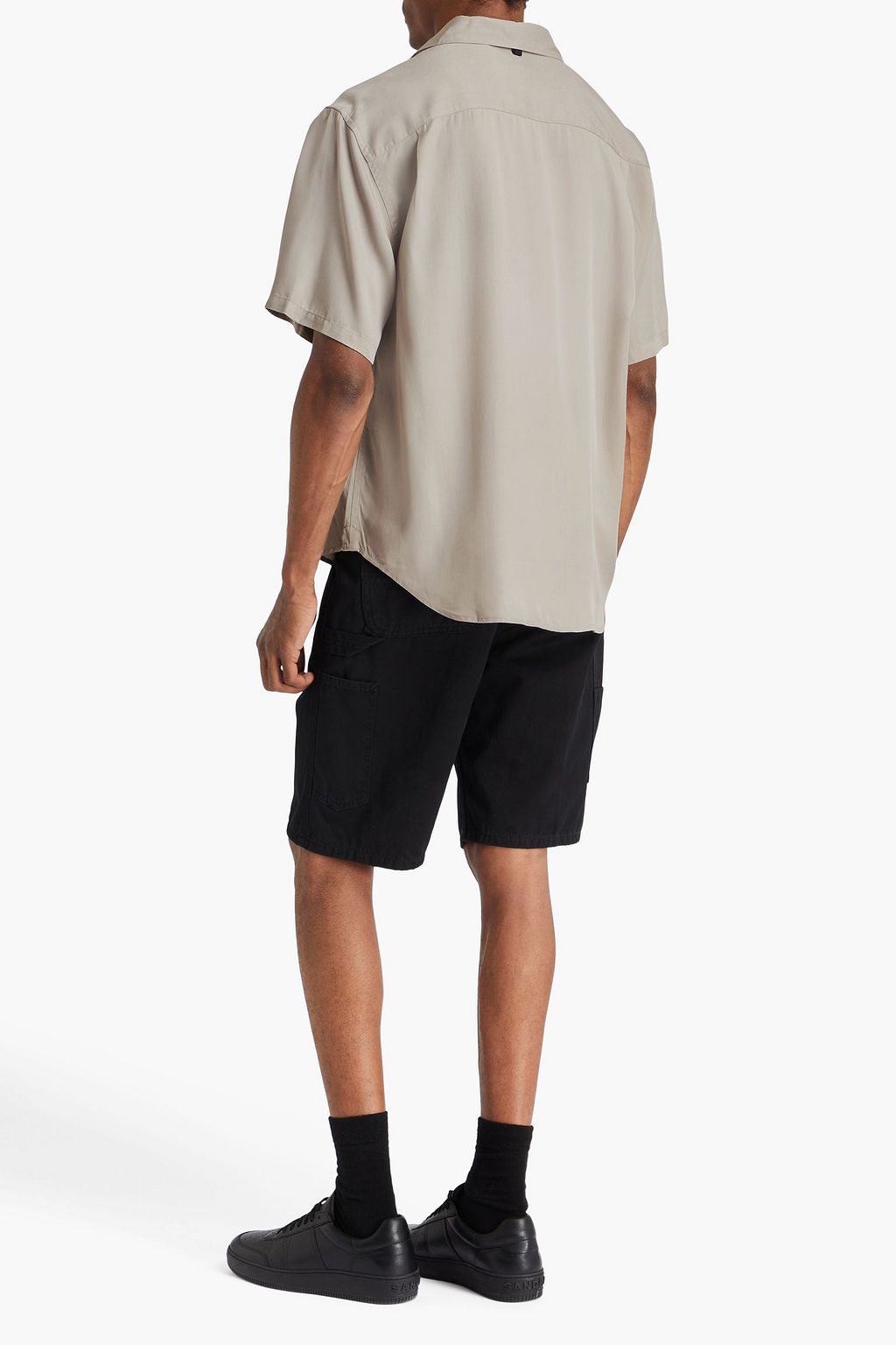 RAG & BONE قميص “ماثيو” من التويل والمودال