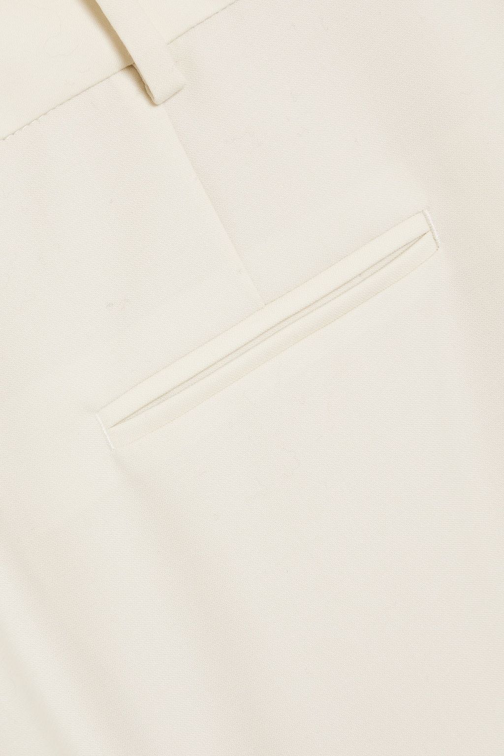 ANOTHER TOMORROW Wool-crepe wide-leg pants