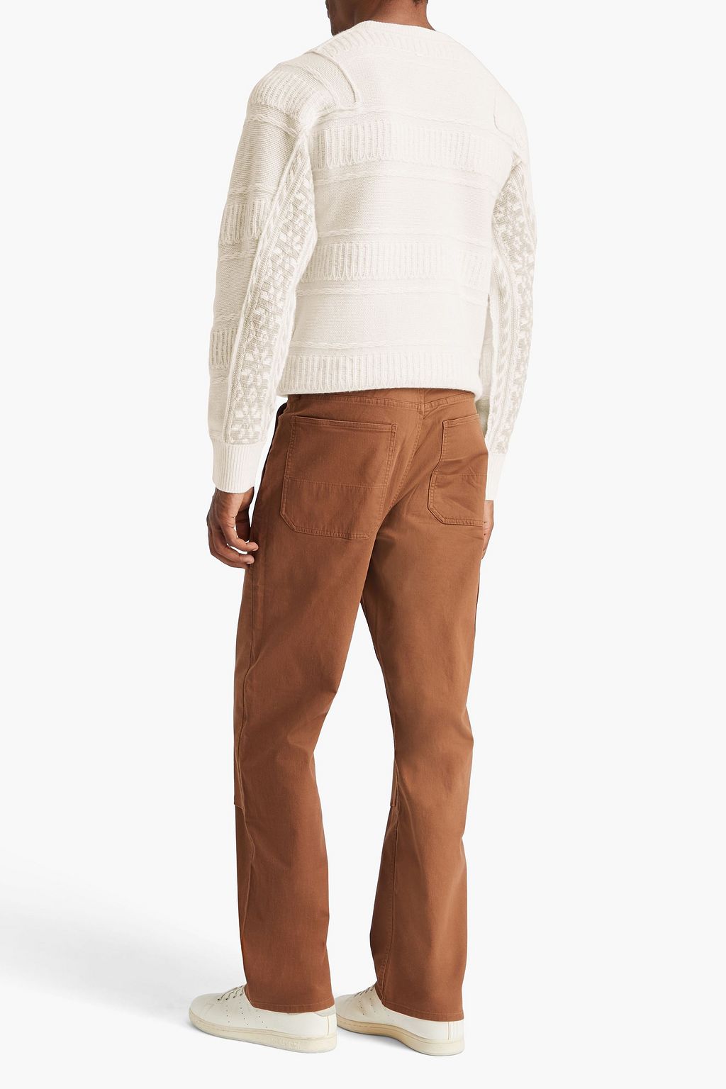 RAG & BONE 자카드 니트 메리노 울 혼방 스웨터