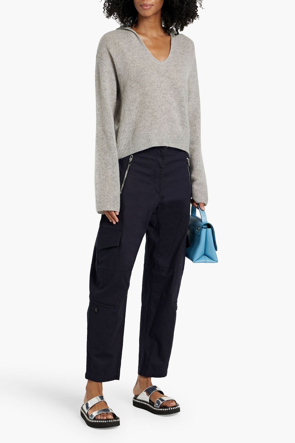 NAADAM Cashmere hooded sweater