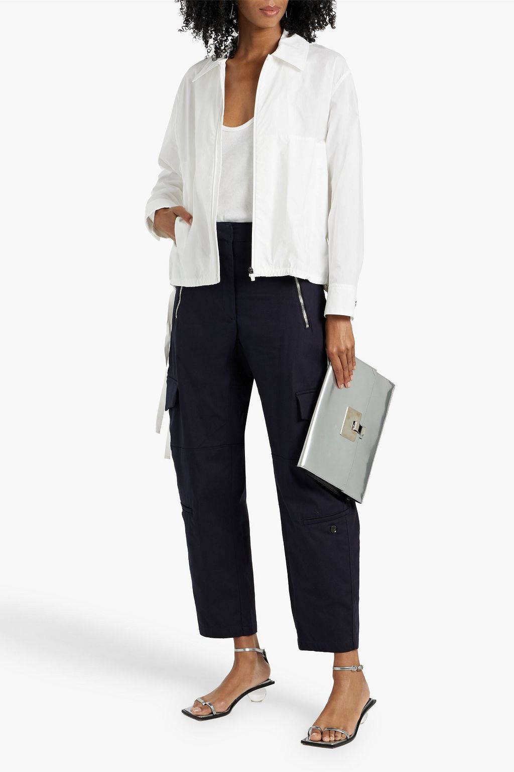 PROENZA SCHOULER Jackson stretch-cotton twill cargo pants