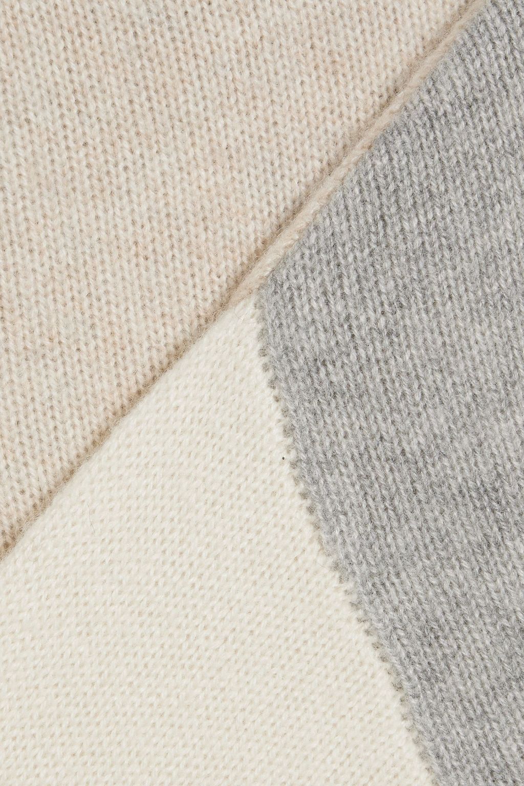 NAADAM Two-tone cashmere sweater