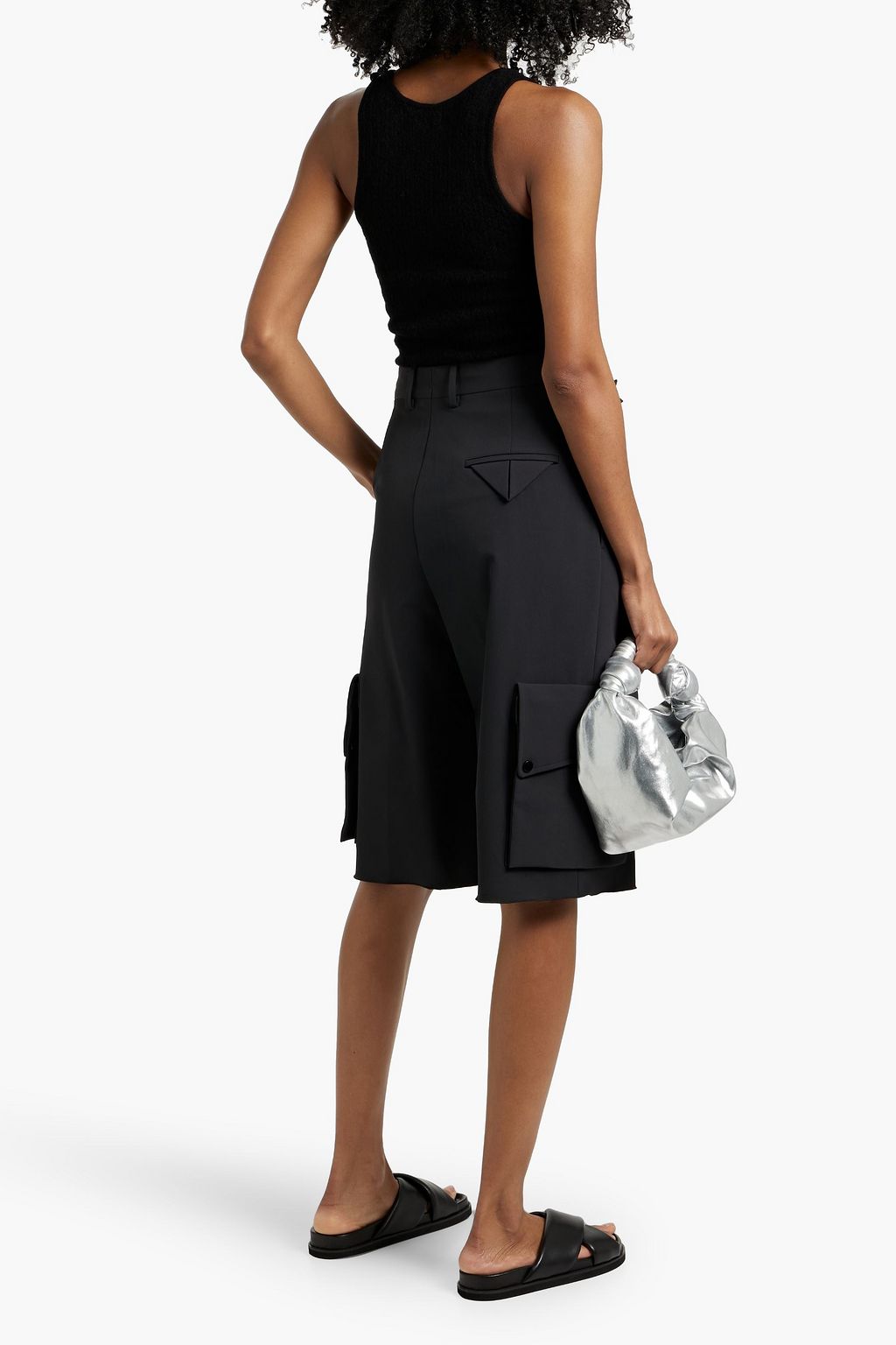 NAADAM Pointelle-knit cashmere tank