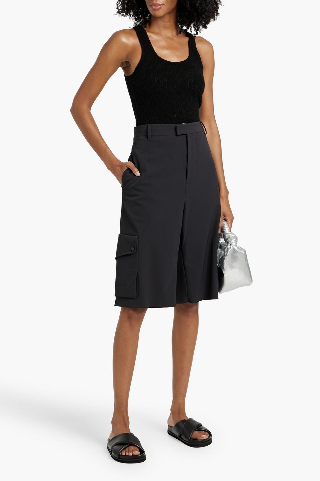 NAADAM Pointelle-knit cashmere tank