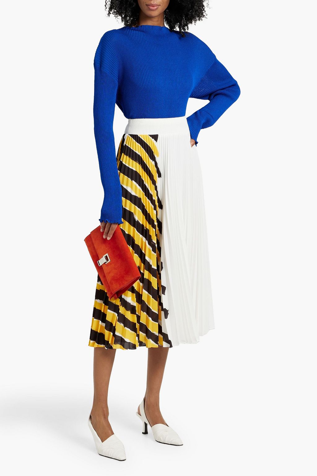 PROENZA SCHOULER Camille ribbed-knit sweater