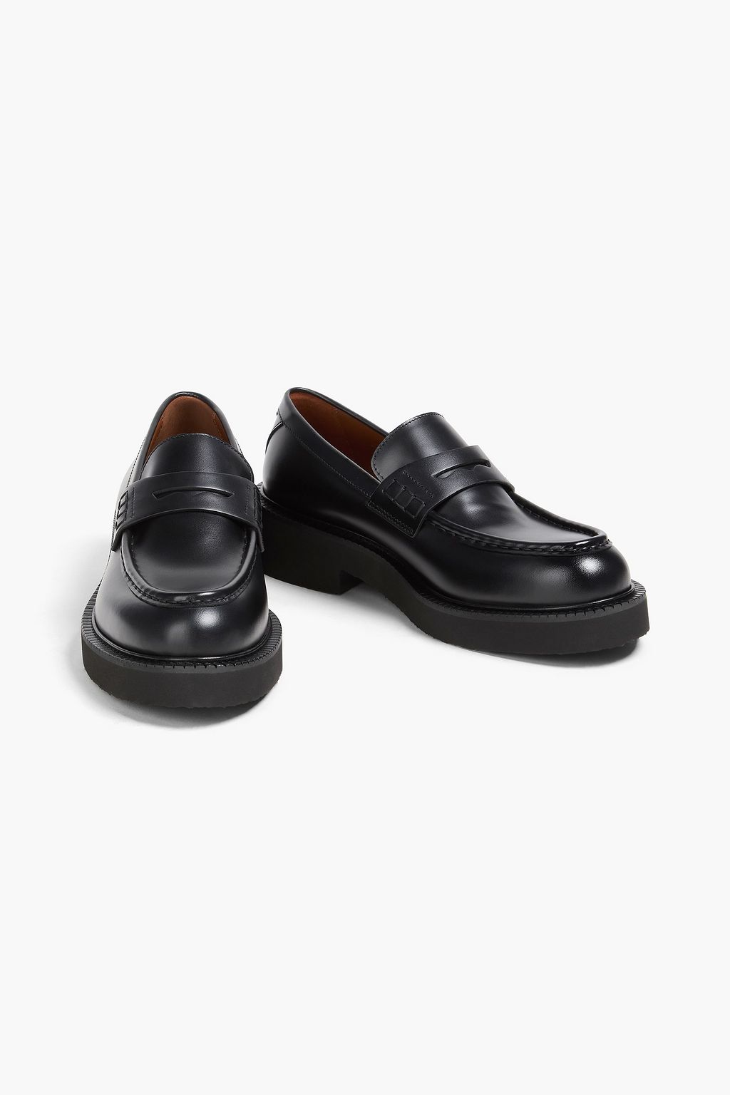 VALENTINO GARAVANI VLOGO leather loafers
