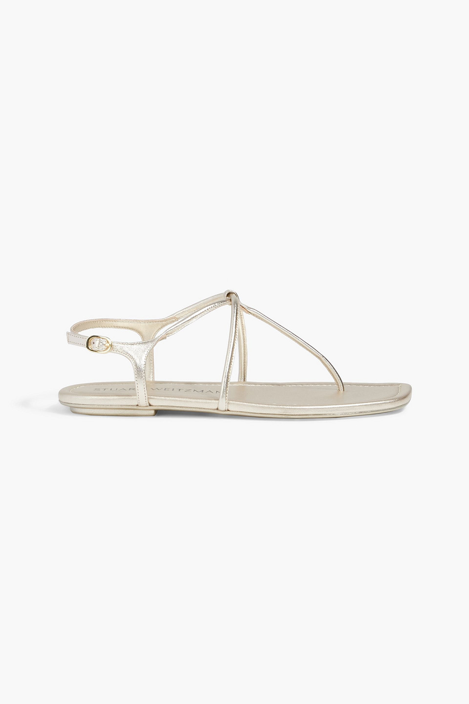 Matilda metallic leather sandals