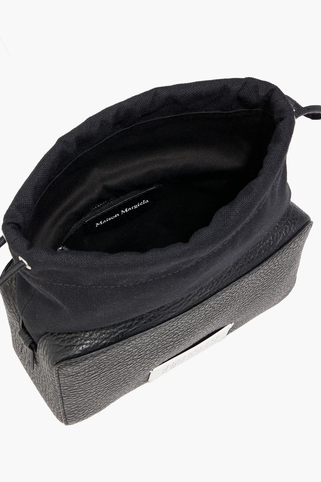 MAISON MARGIELA 5AC pebbled-leather messenger bag