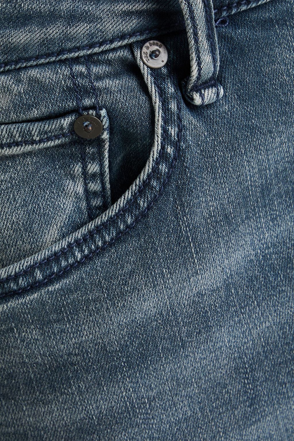 RAG & BONE Fit 3 faded denim jeans