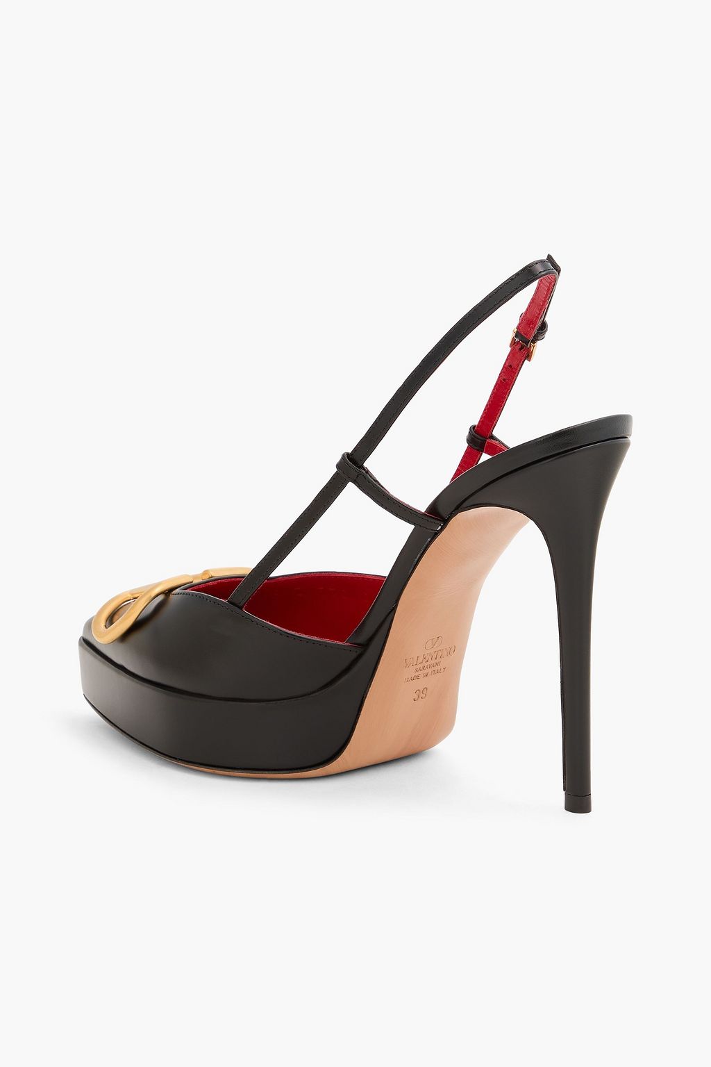 VALENTINO GARAVANI VLOGO leather platform pumps