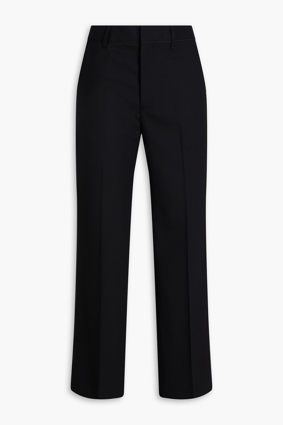 Rag & Bone Butler Wool-blend Twill Trousers In Black