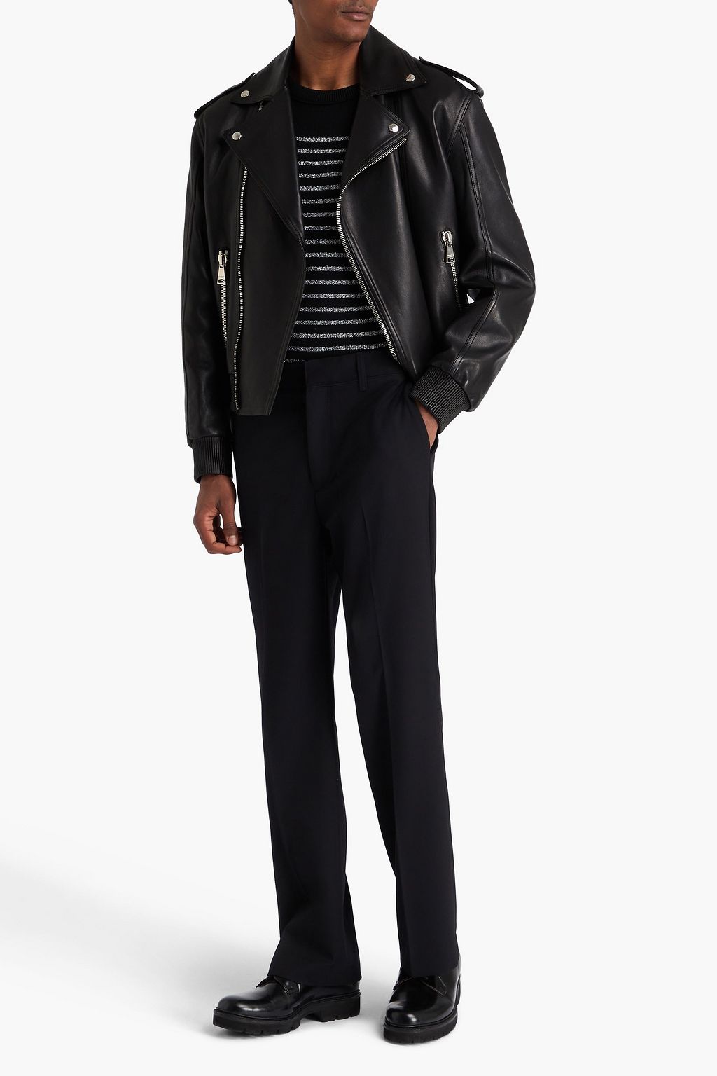 RAG & BONE ウール混ツイル パンツ