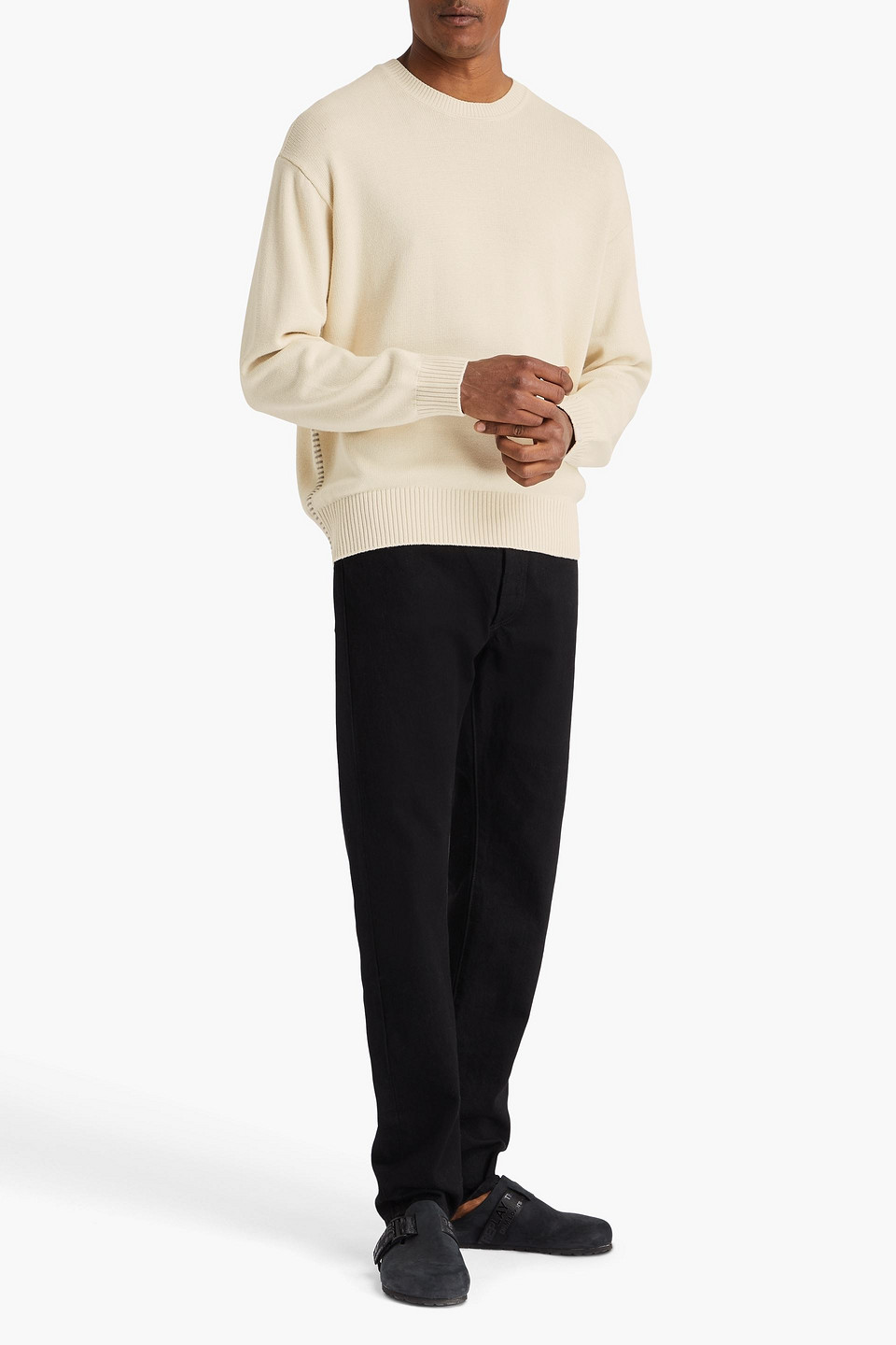  Rag & Bone - Clarkson Pullover Aus Baumwolle - Neutral - S 