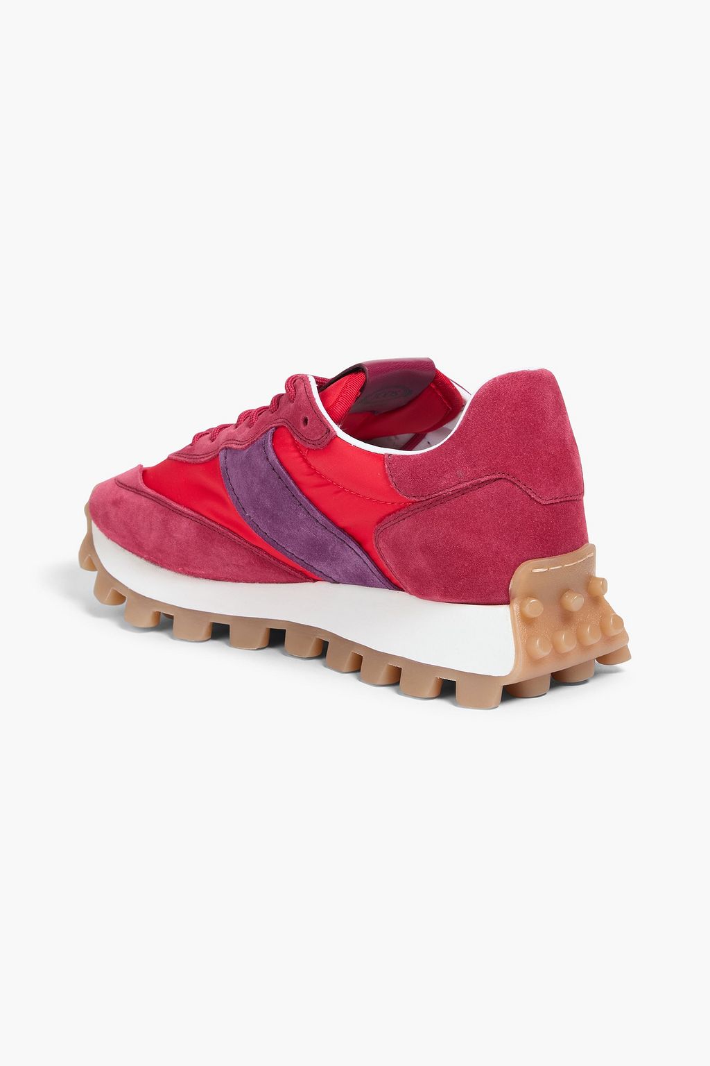 TOD'S シェル&スエード スニーカー