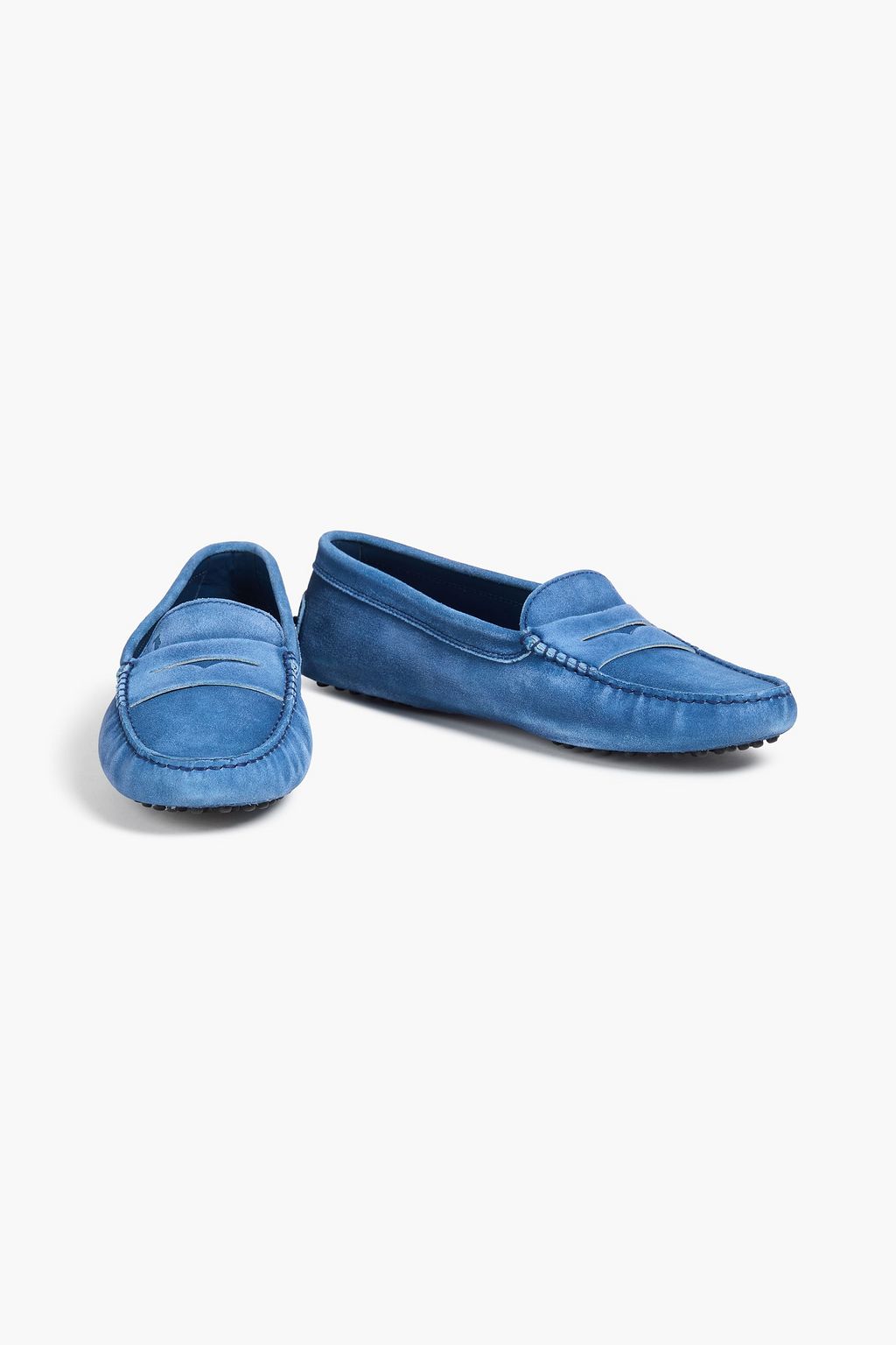 TOD'S スエード ローファー