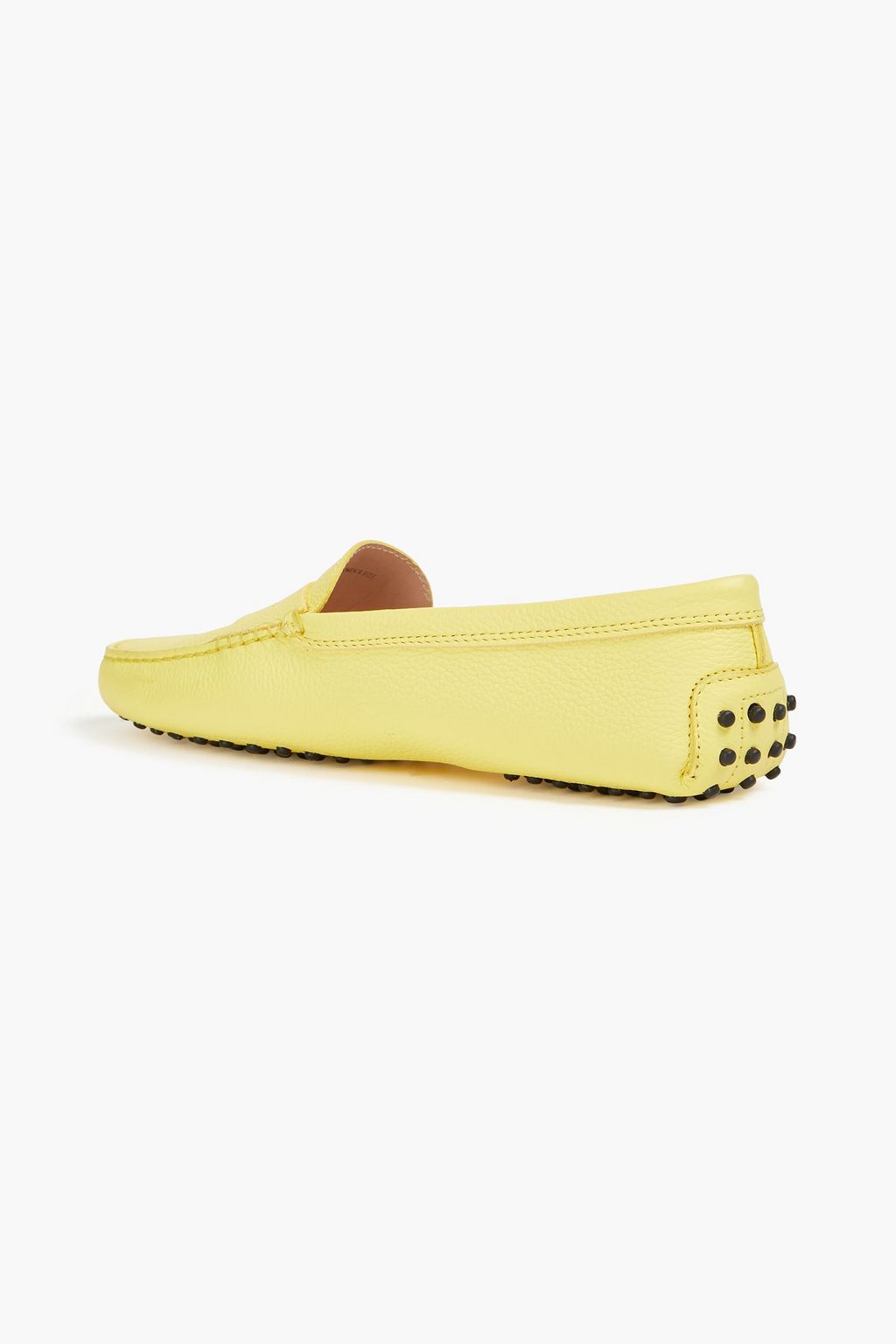 TOD'S Pebbled-leather loafers