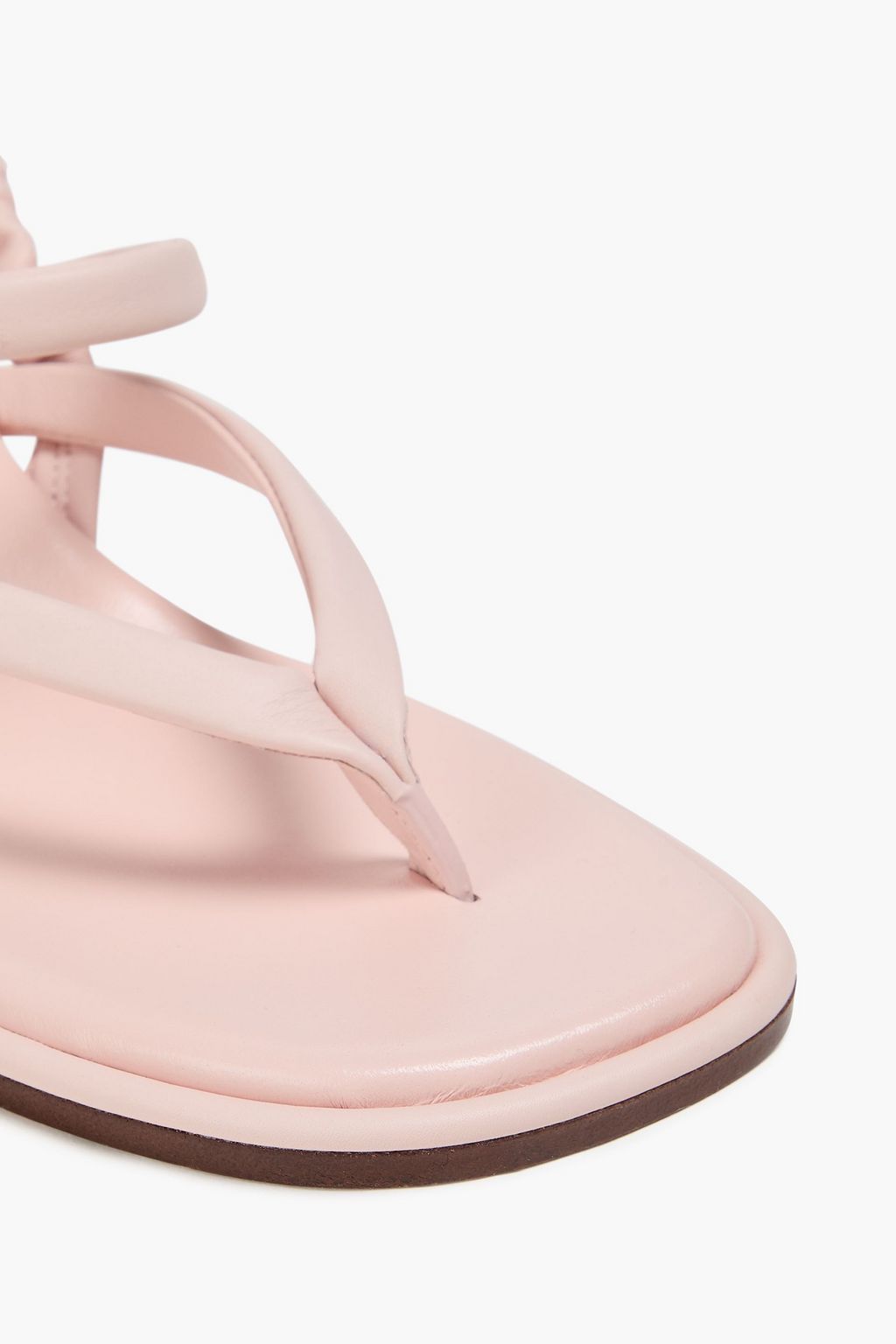TOD'S レザー スリングバックサンダル