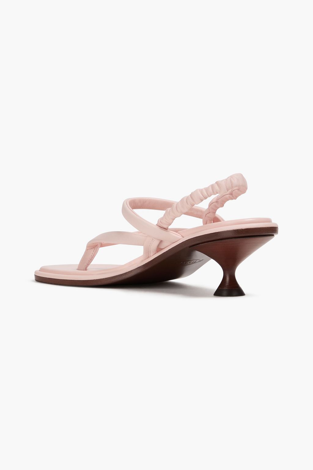 TOD'S レザー スリングバックサンダル