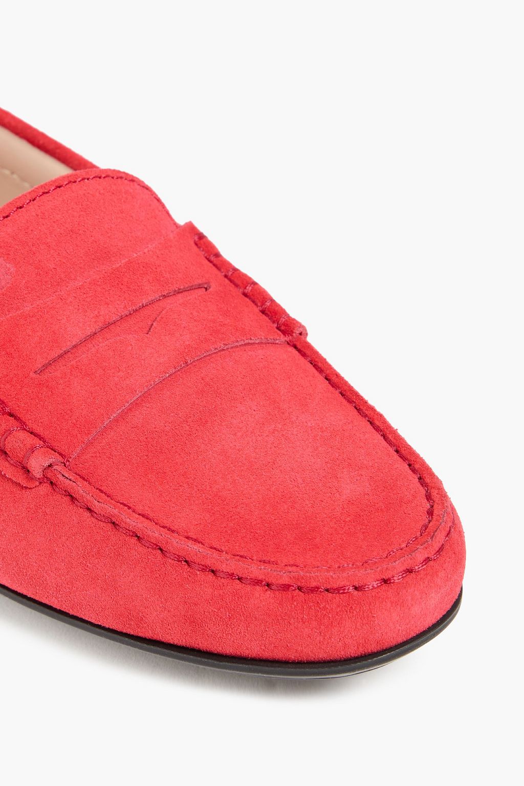 TOD'S スエード ローファー