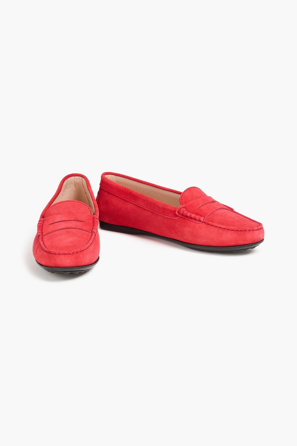TOD'S スエード ローファー