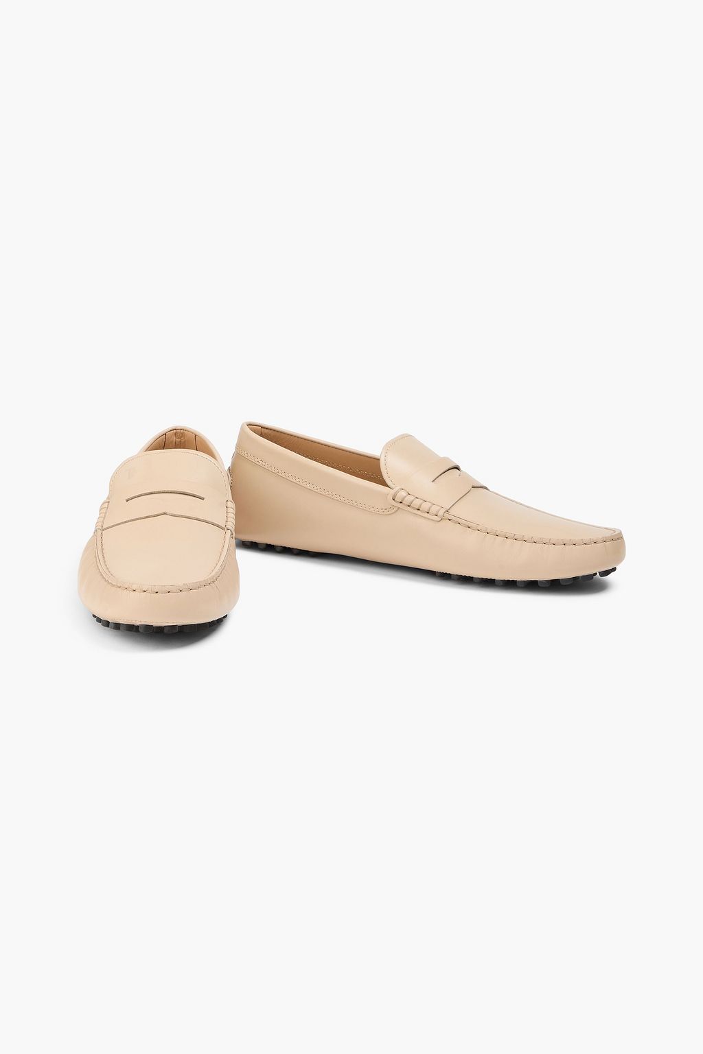 TOD'S حذاء قيادة مصنوع من الجلد