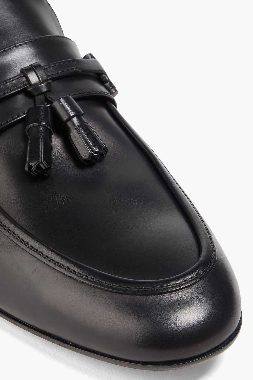TOD'S Tasseled leather loafers