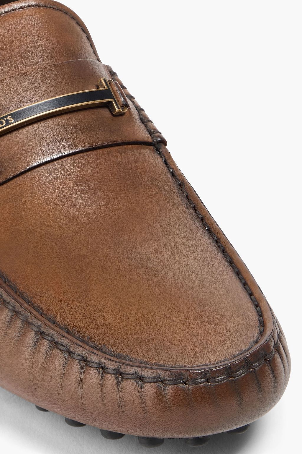 TOD'S T Timeless leather driving shoes