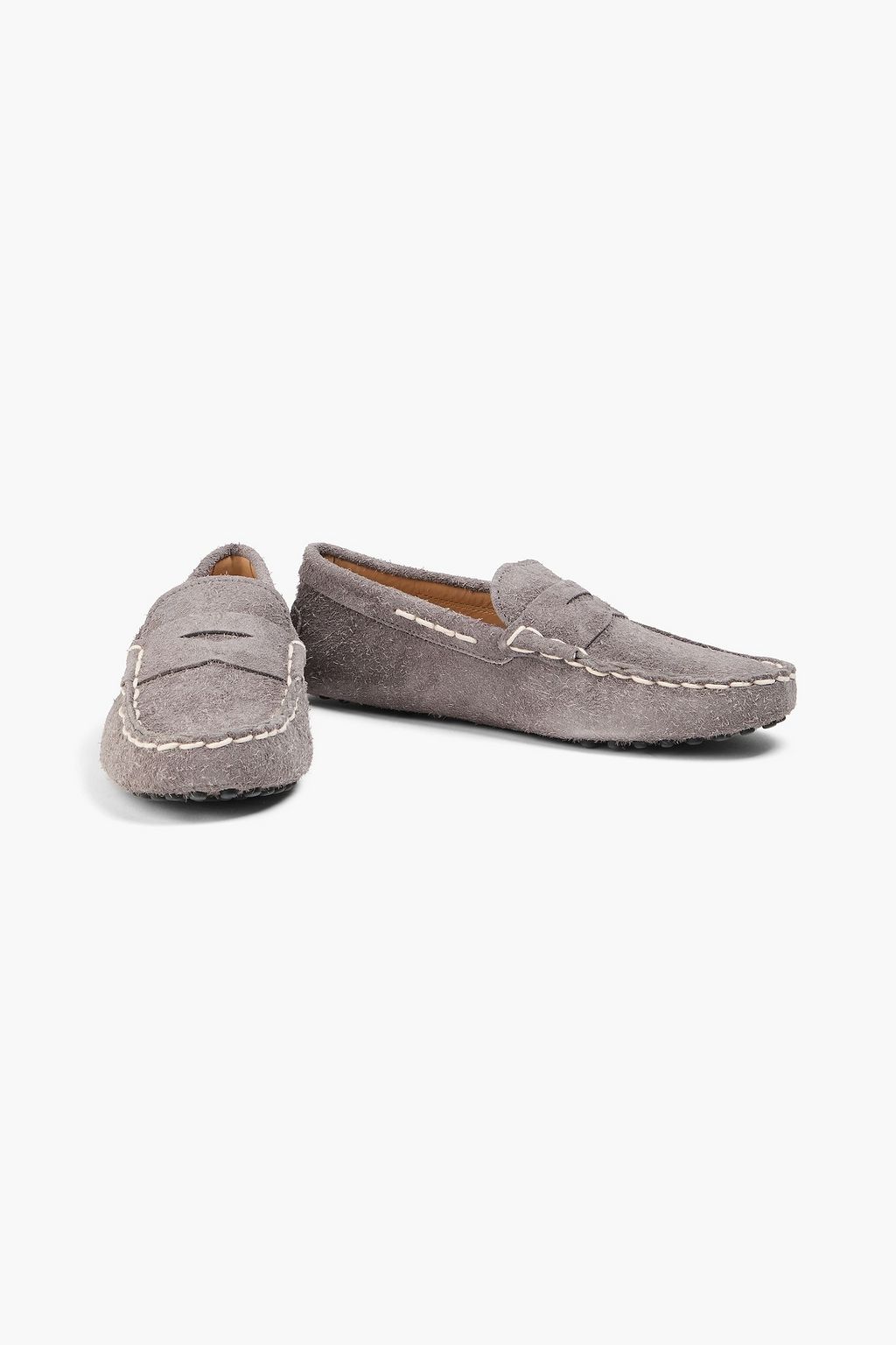 TOD'S Gommino brushed suede driving shoes