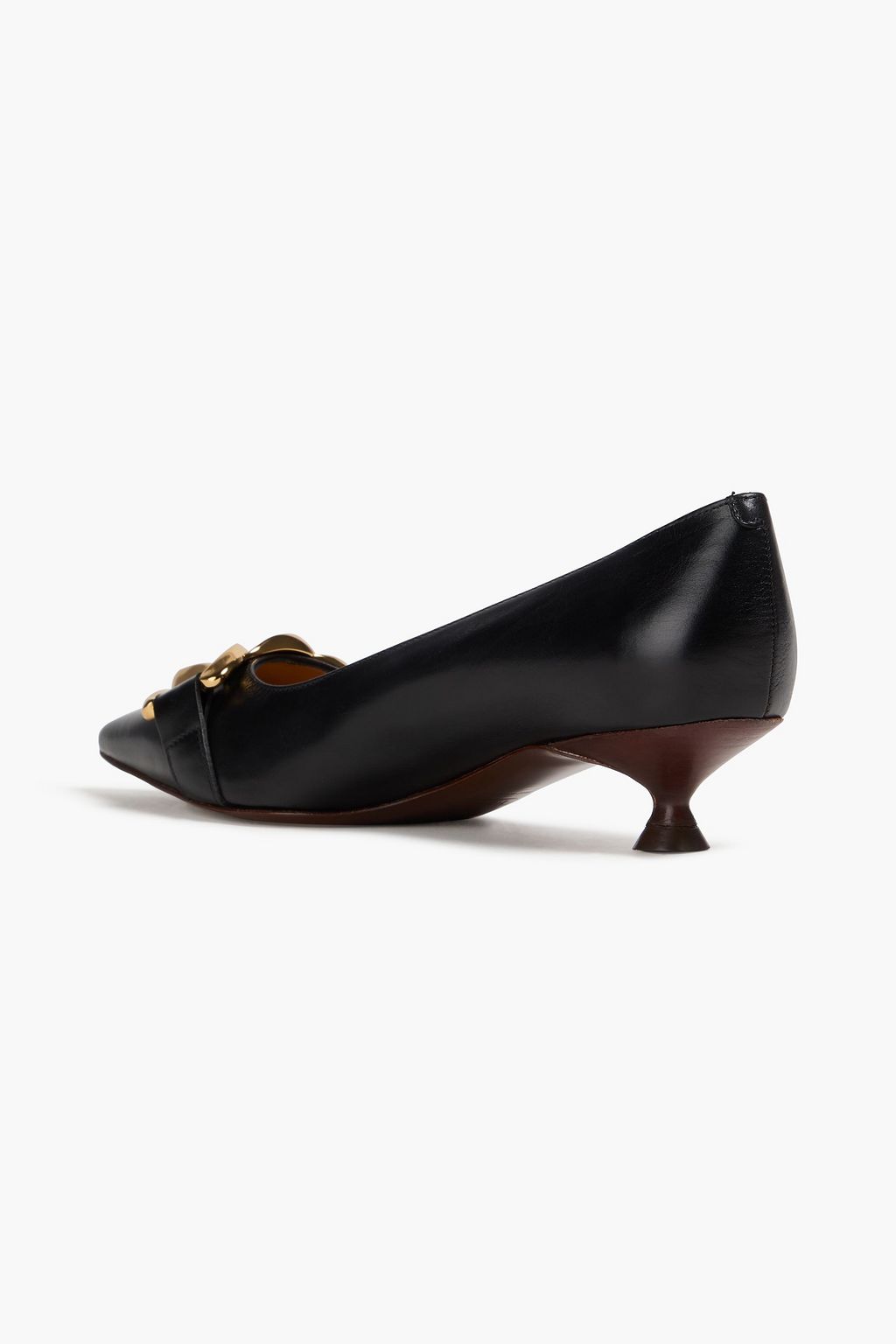 TOD'S Embellished leather pumps