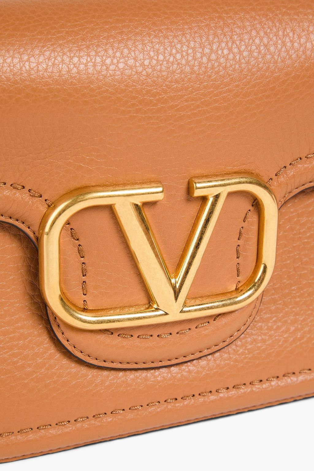 VALENTINO GARAVANI Alltime pebbled-leather shoulder bag