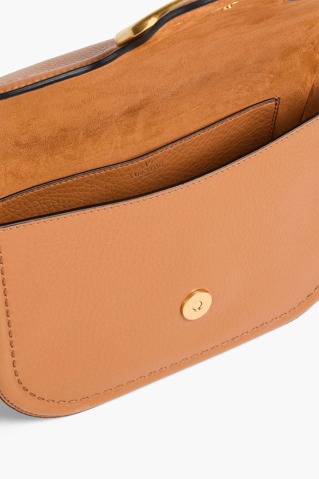 VALENTINO GARAVANI Alltime pebbled-leather shoulder bag