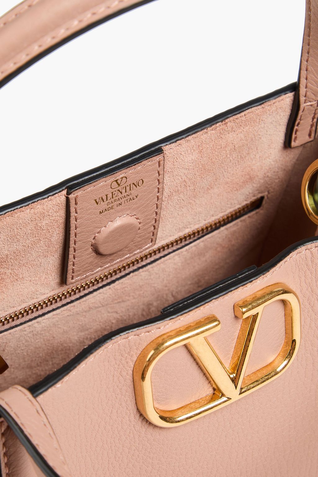 VALENTINO GARAVANI Alltime pebbled-leather tote