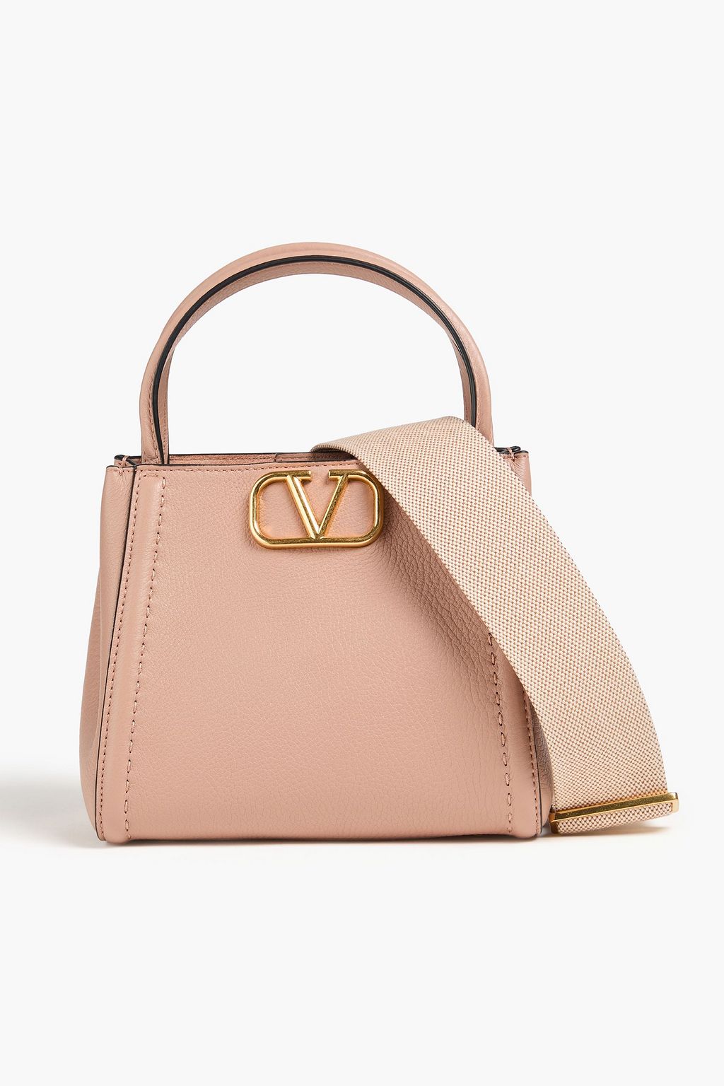 VALENTINO GARAVANI Alltime pebbled-leather tote