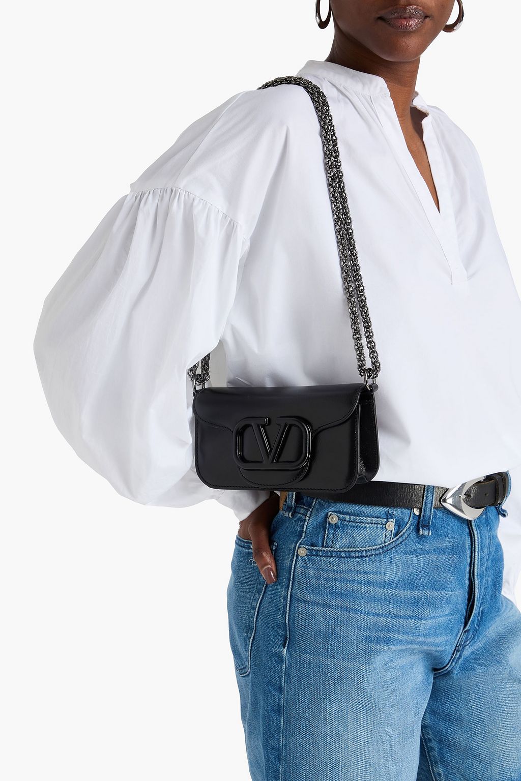 VALENTINO GARAVANI Locò leather cross-body bag