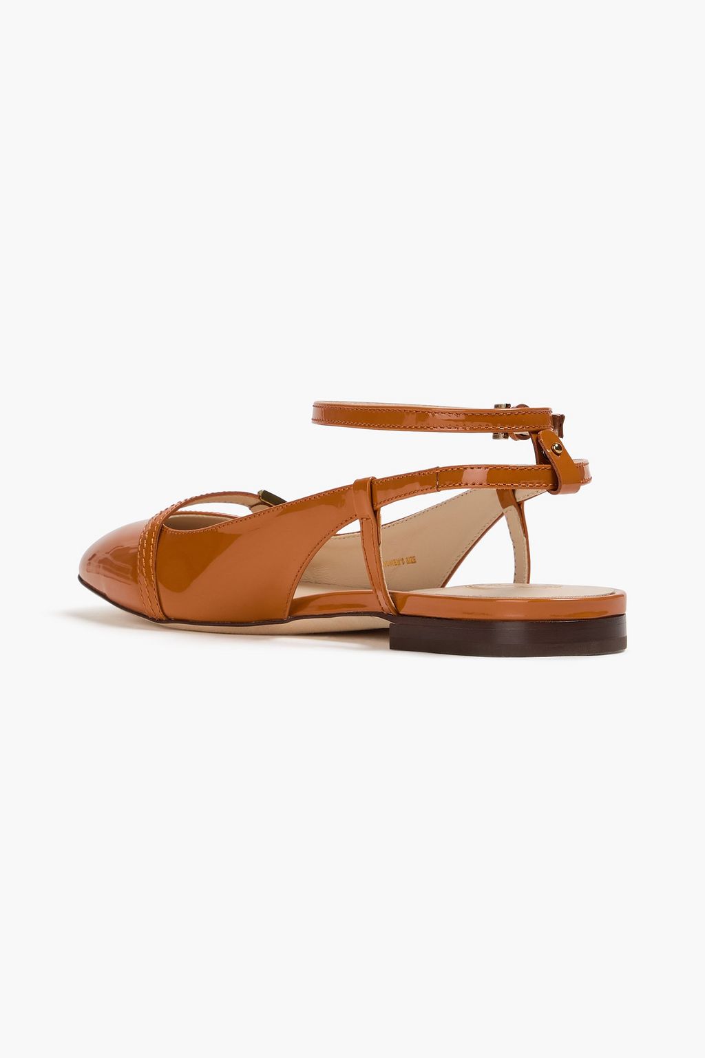TOD'S パテントレザー バレリーナシューズ