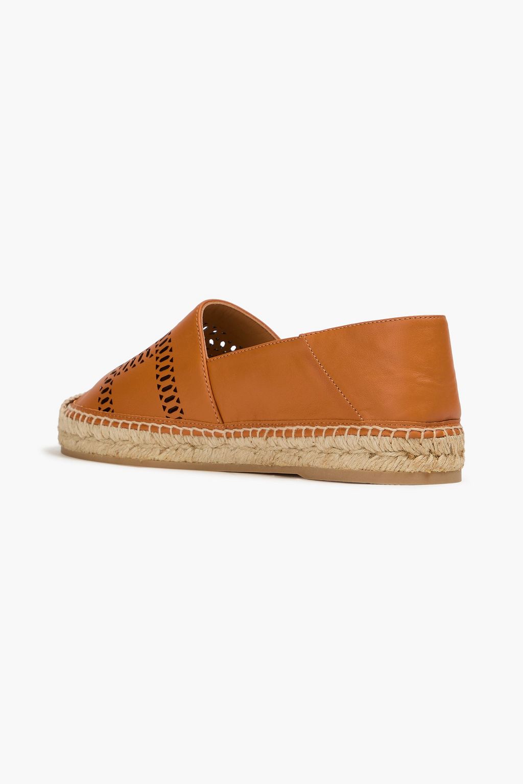 TOD'S レザー エスパドリーユ レーザーカット