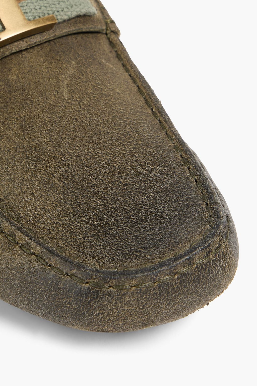 TOD'S Gommino suede driving shoes