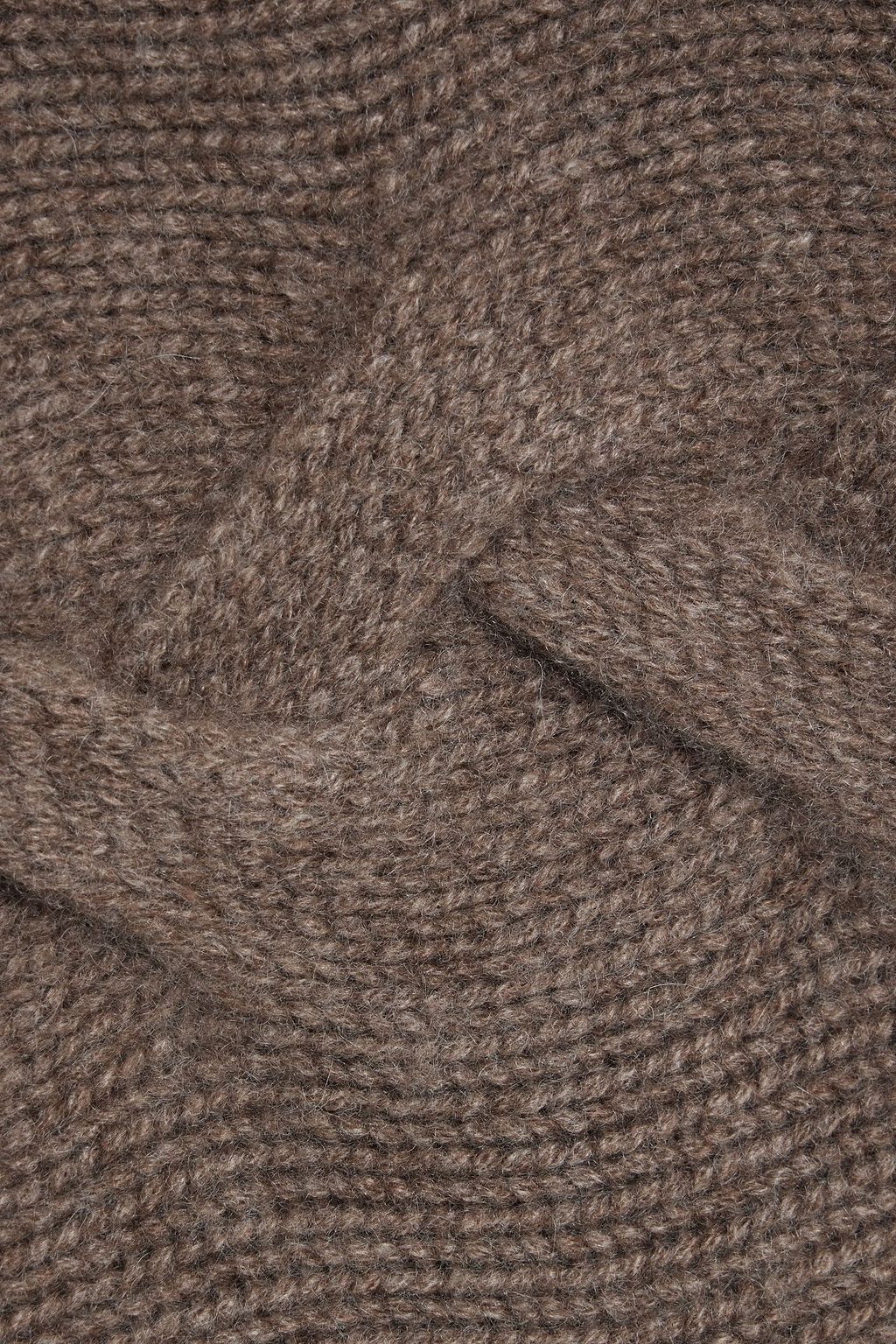 NAADAM Off-the-shoulder cable-knit cashmere sweater