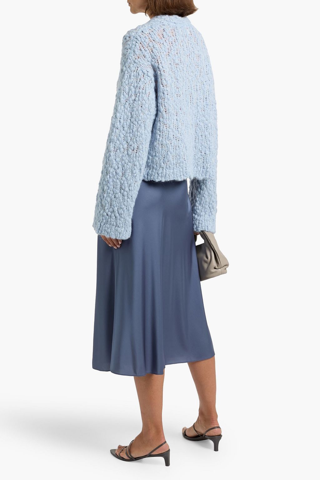 NAADAM Bouclé-knit alpaca-blend cardigan