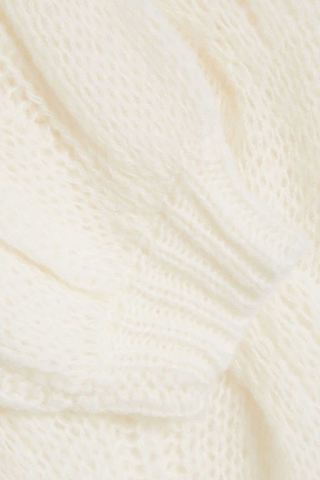 NAADAM Cable-knit merino wool and cashmere-blend sweater