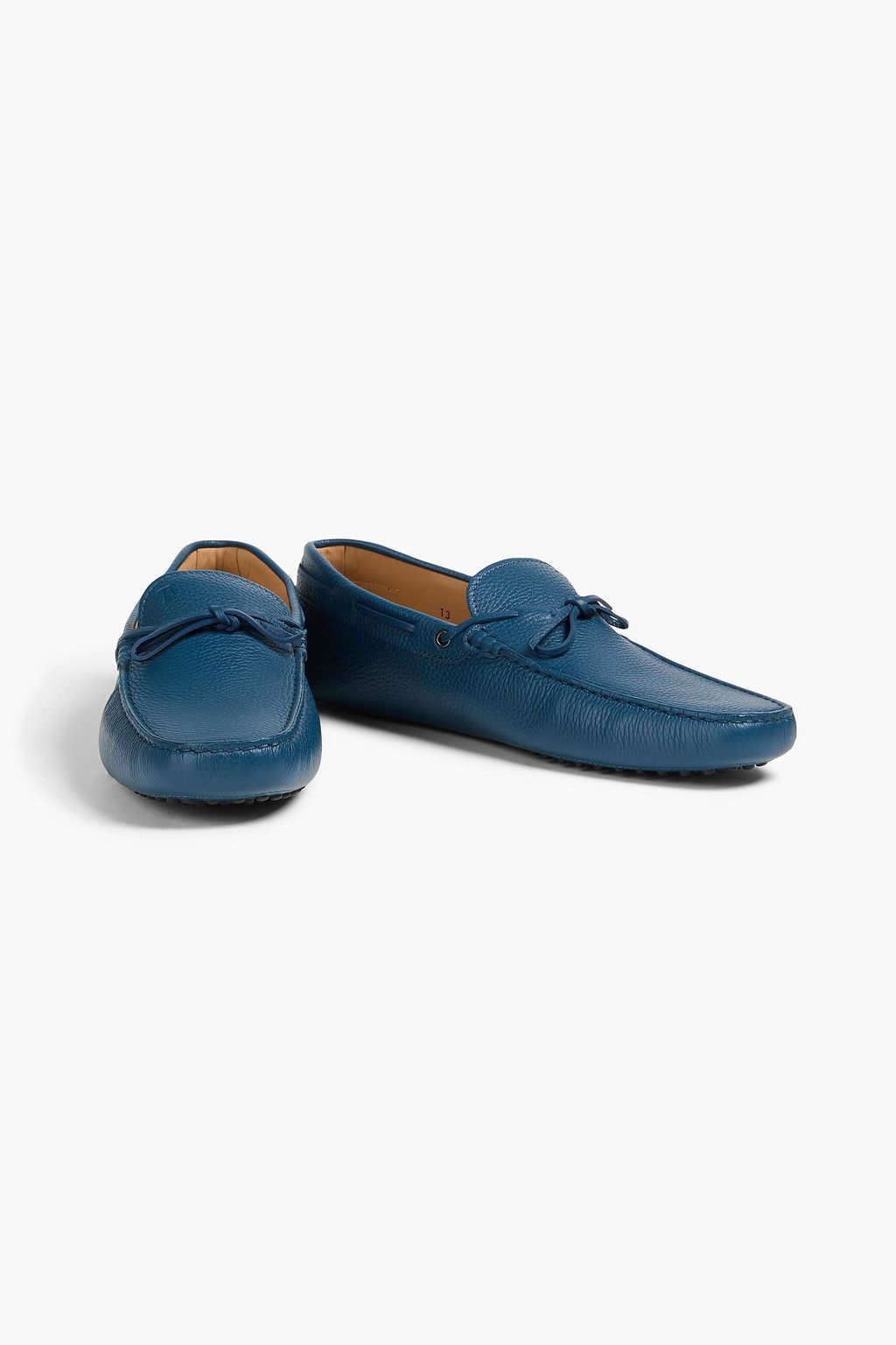 TOD'S Gommino pebbled-leather driving shoes