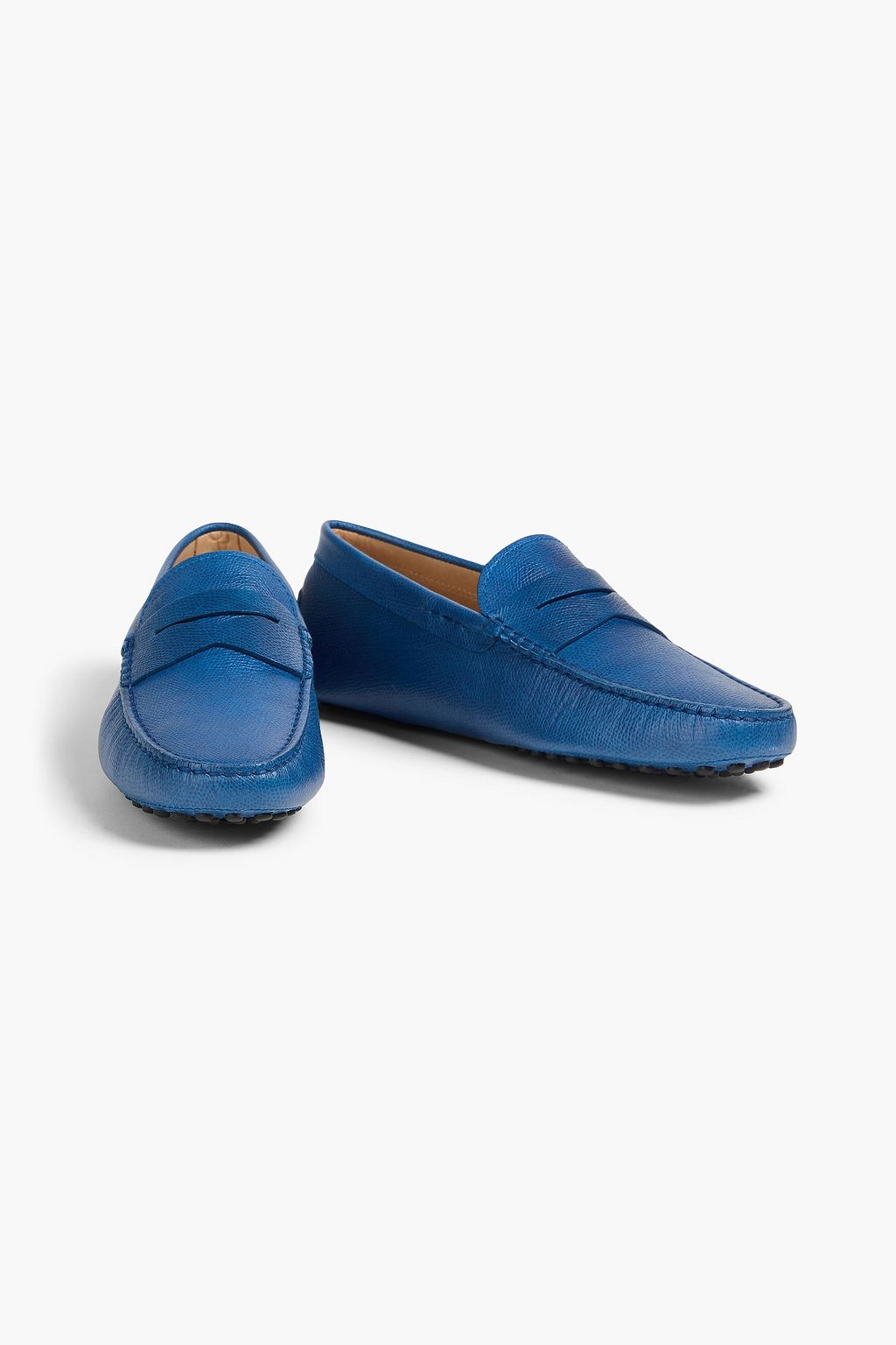 TOD'S Gommino pebbled-leather driving shoes