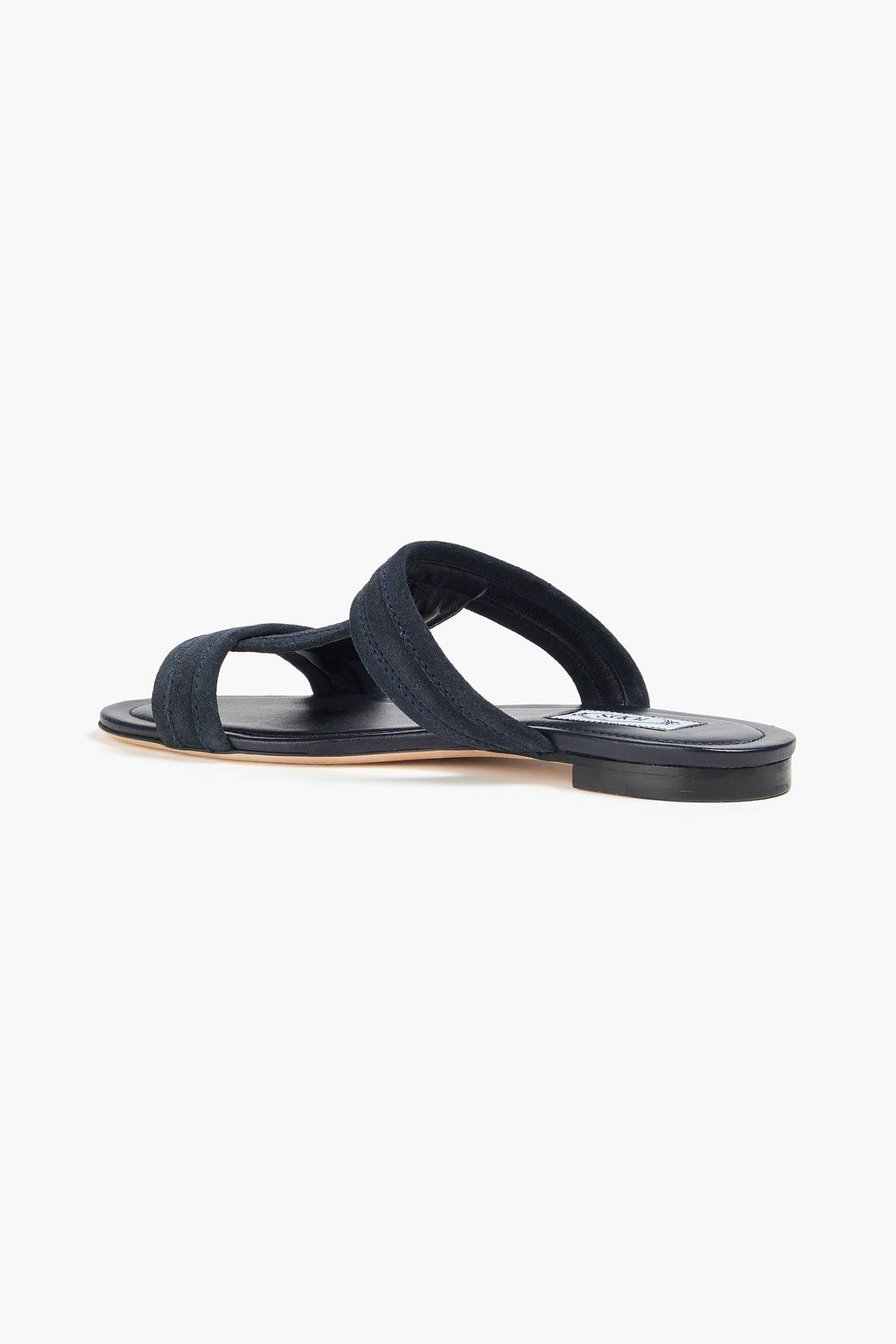 TOD'S Sandalen „Double T“ aus Veloursleder