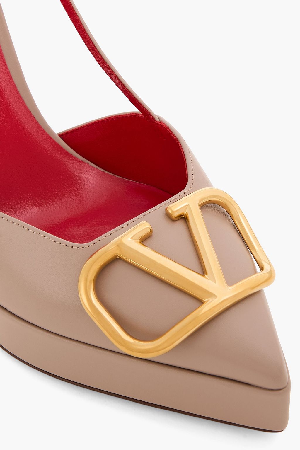 VALENTINO GARAVANI VLOGO leather platform pumps
