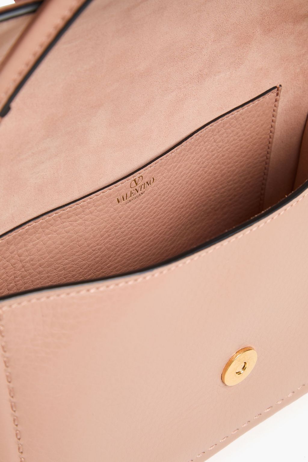 VALENTINO GARAVANI Alltime pebbled-leather shoulder bag